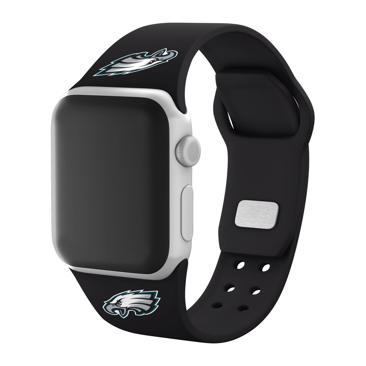 Philadelphia Eagles Silicone Apple Watch Band - Game Time