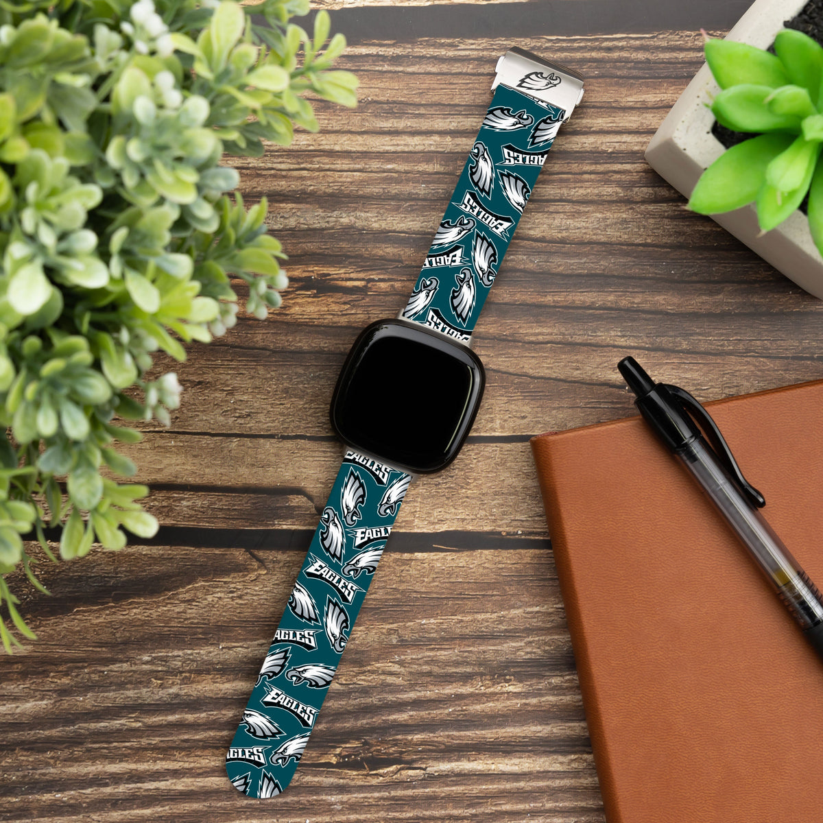 Philadelphia Eagles Signature Series Fitbit Versa 3 &amp; Sense 1 Watch Band