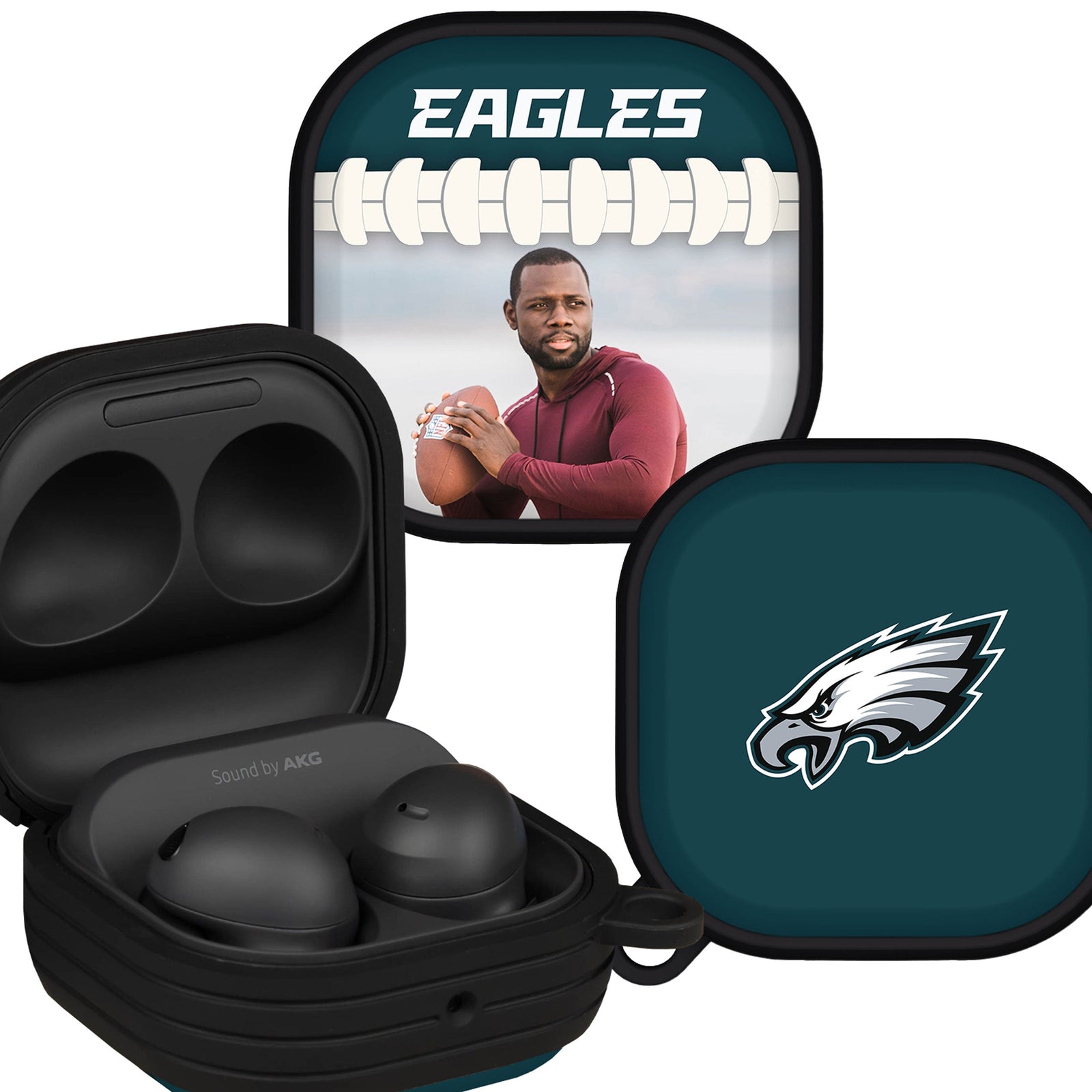 Philadelphia Eagles Custom Photo HDX Samsung Galaxy Buds Pro & Buds Live Case Cover