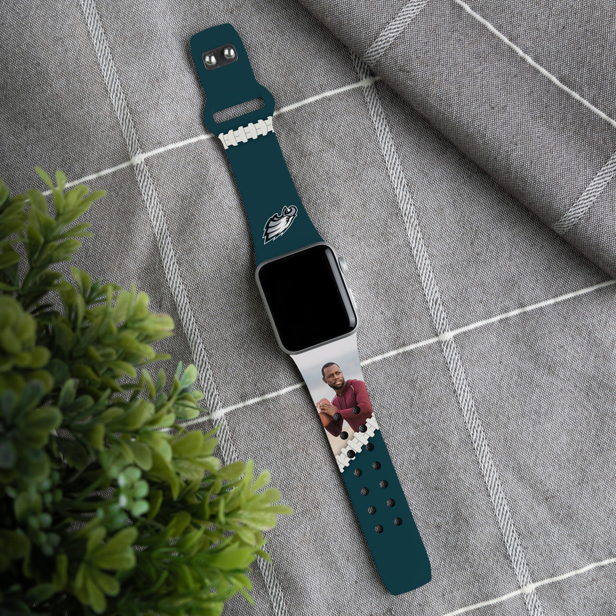 Philadelphia Eagles Custom Photo HD Apple Watch Band