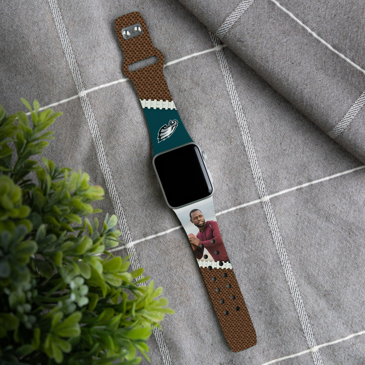 Philadelphia Eagles Custom Photo HD Apple Watch Band