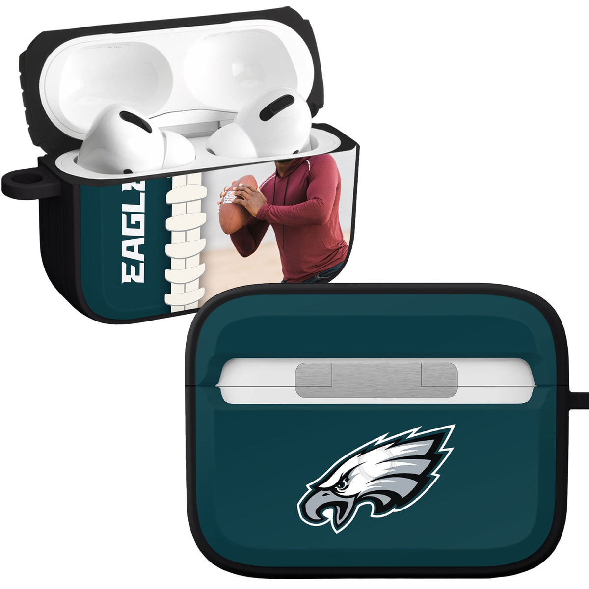 Philadelphia Eagles Custom Photo HDX Apple AirPods Pro 1 &amp; 2 Case Cover