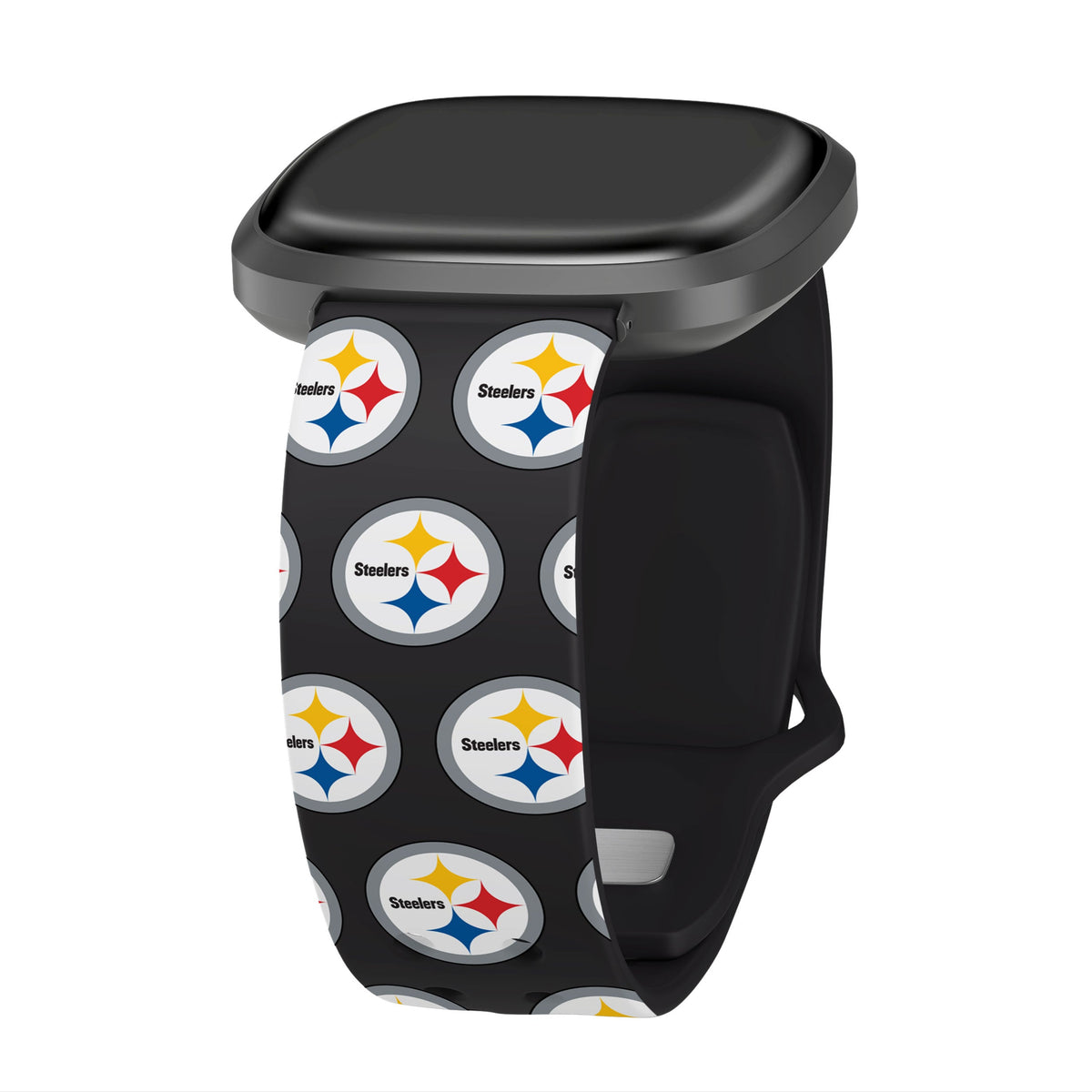 Pittsburgh Steelers HD Fitbit Versa 3 and Sense Watch Band