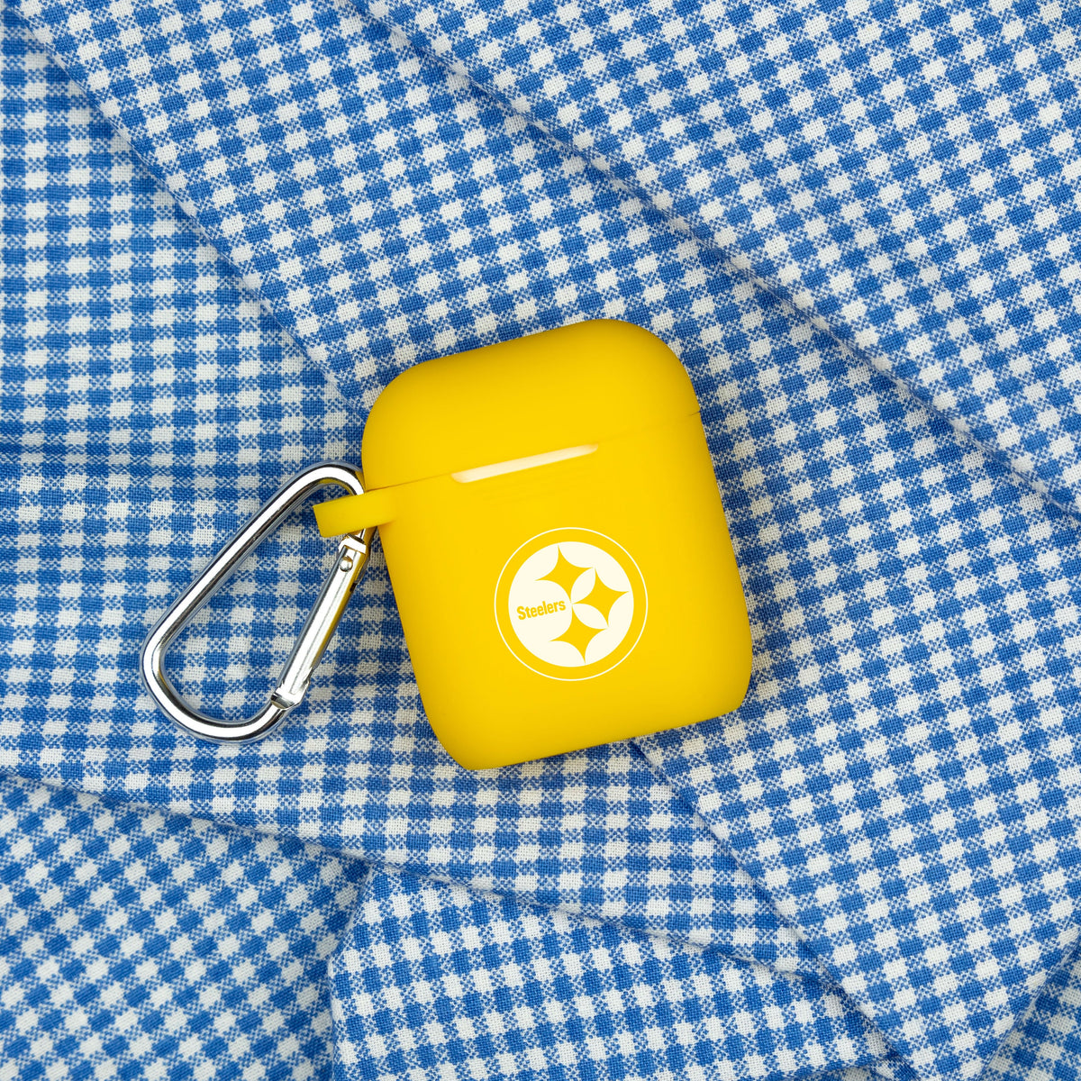 Game Time Pittsburgh Steelers Silicone Case Cover for Apple AirPods Battery Case