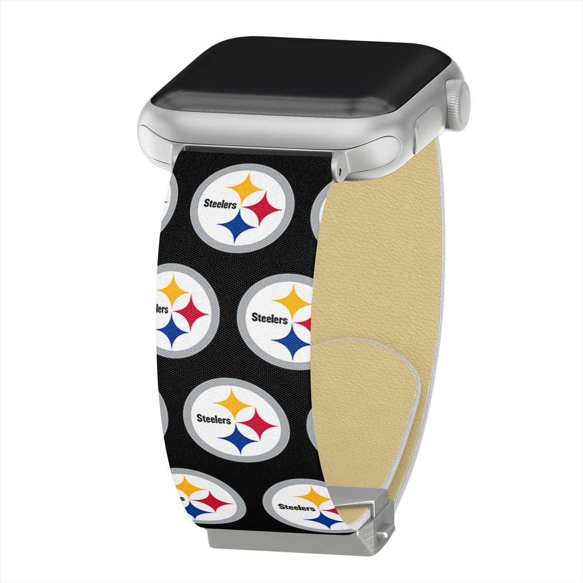 Game Time Pittsburgh Steelers Signature Series Apple Watch Band With Engraved Buckle