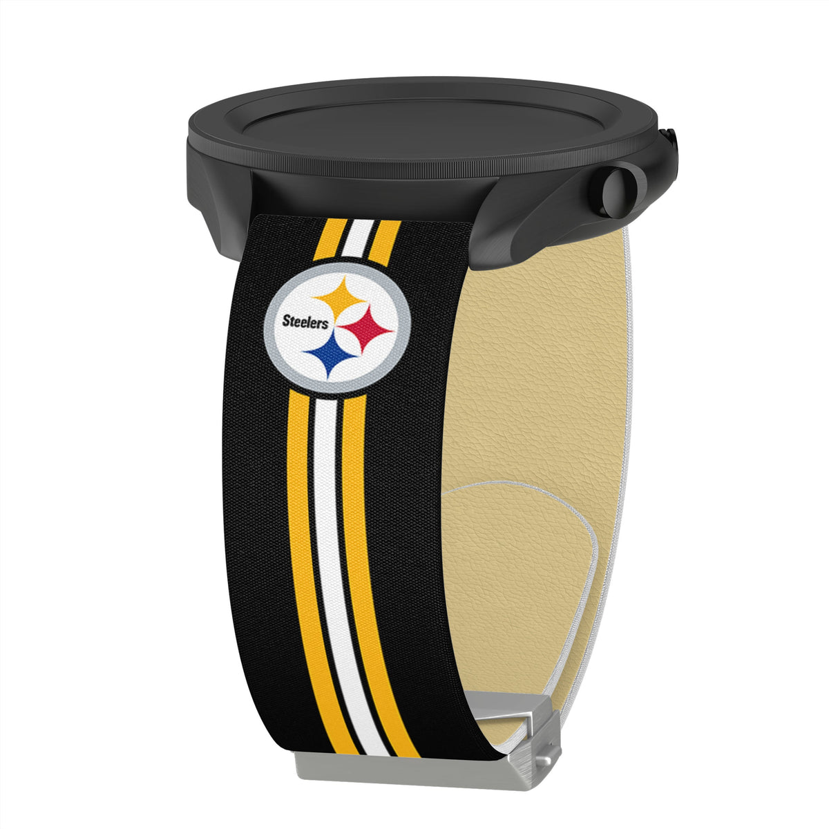 Game Time Pittsburgh Steelers Signature Series Quick Change Watch Band With Engraved Buckle