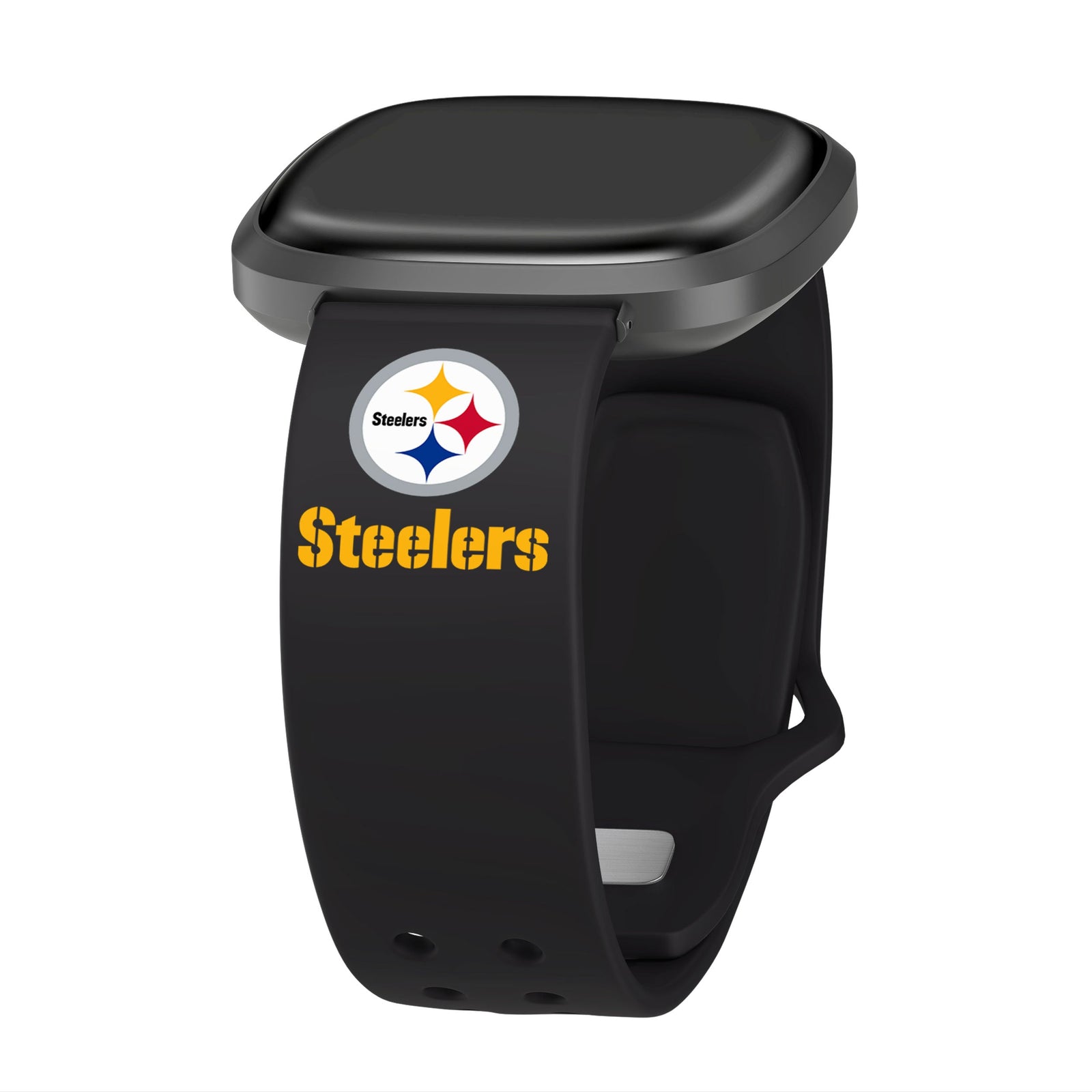 GAME TIME Pittsburgh Steelers HD Elite Edition Fitbit Versa 3 & Sense Watch Band