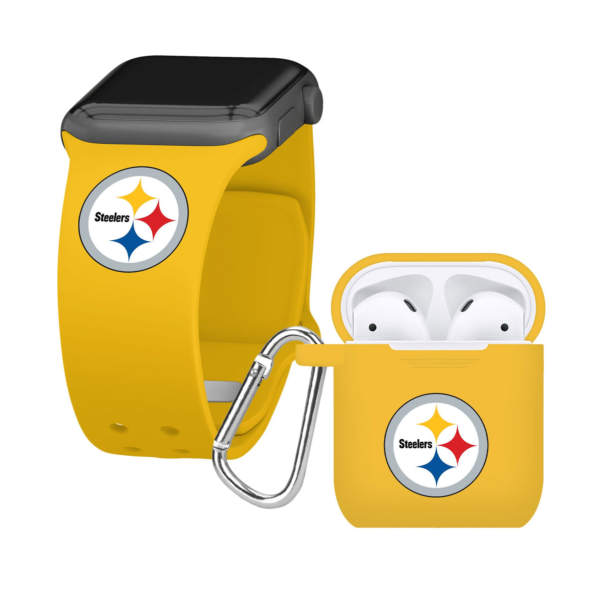 Game Time Pittsburgh Steelers Apple Combo Package