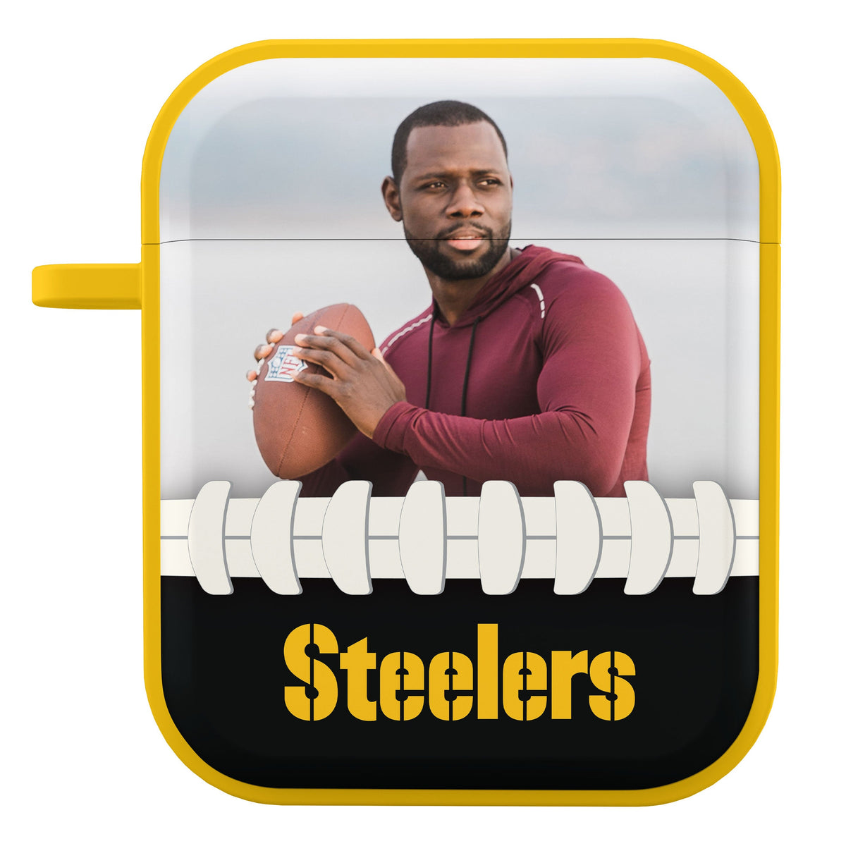 Pittsburgh Steelers Custom Photo HDX Apple AirPods Gen 1 &amp; 2 Case Cover