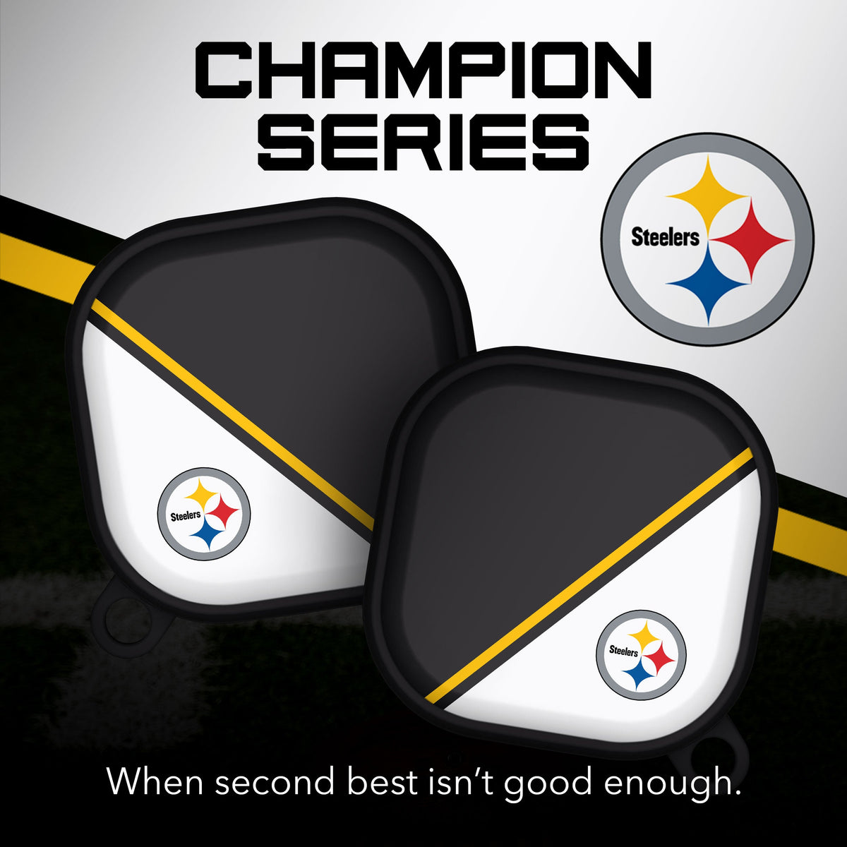 Pittsburgh Steelers HDX Champion Series Samsung Galaxy Buds Pro Case Cover