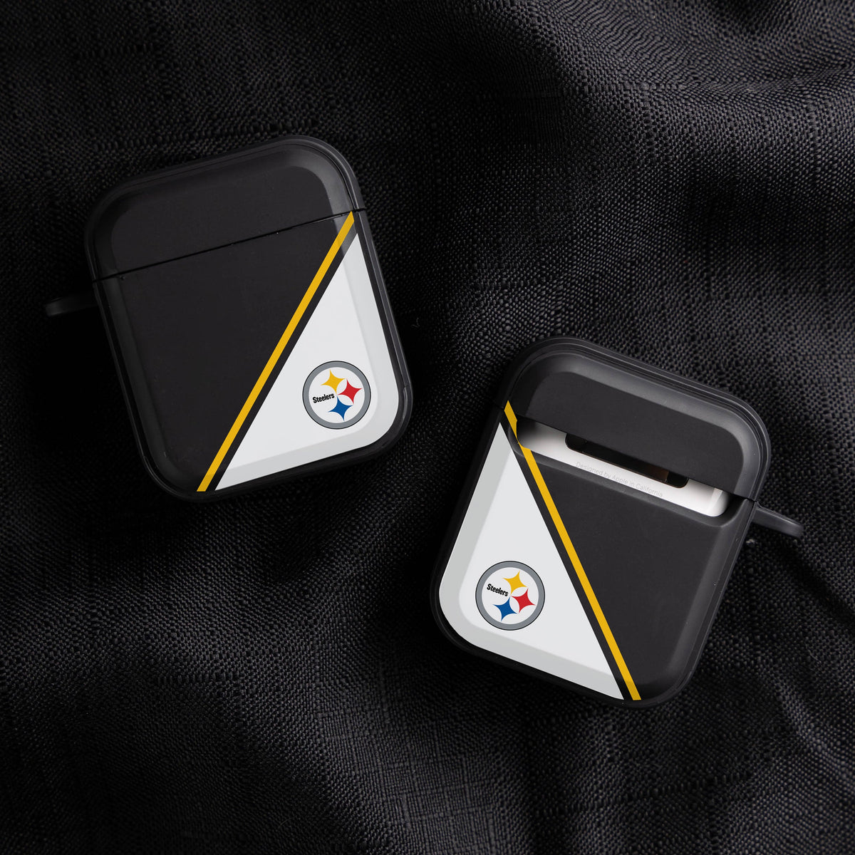Pittsburgh Steelers HDX Champion Series Apple AirPods Gen 1 &amp; 2 Case Cover