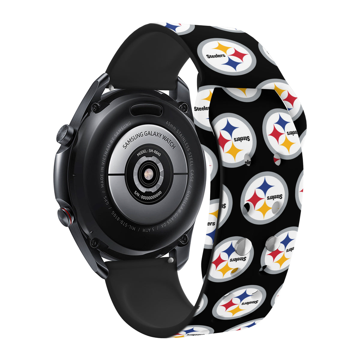 Game Time Pittsburgh Steelers HD Watch Band