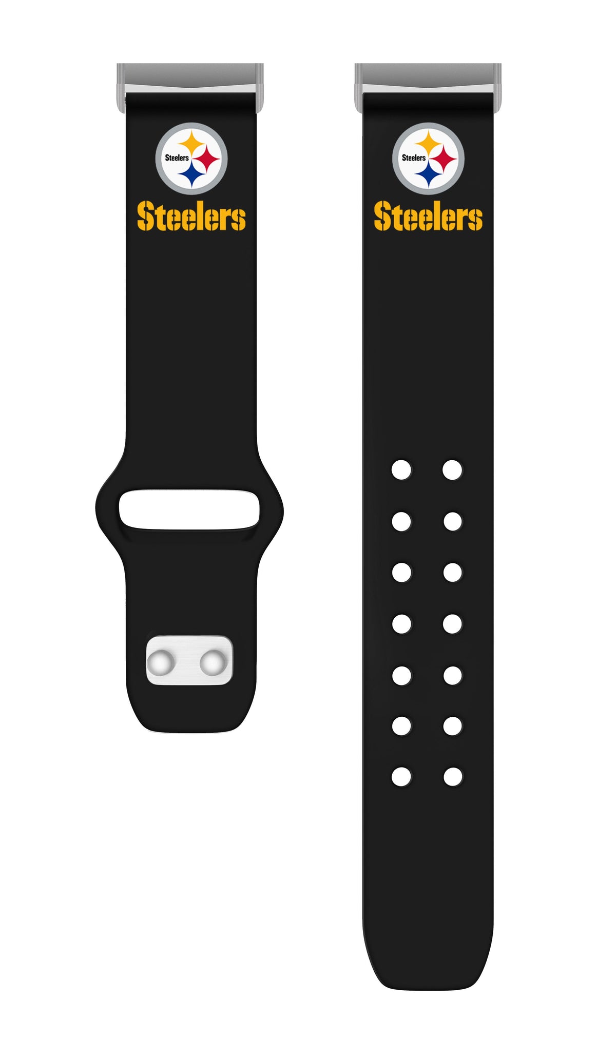 GAME TIME Pittsburgh Steelers HD Elite Edition Fitbit Versa 3 &amp; Sense Watch Band