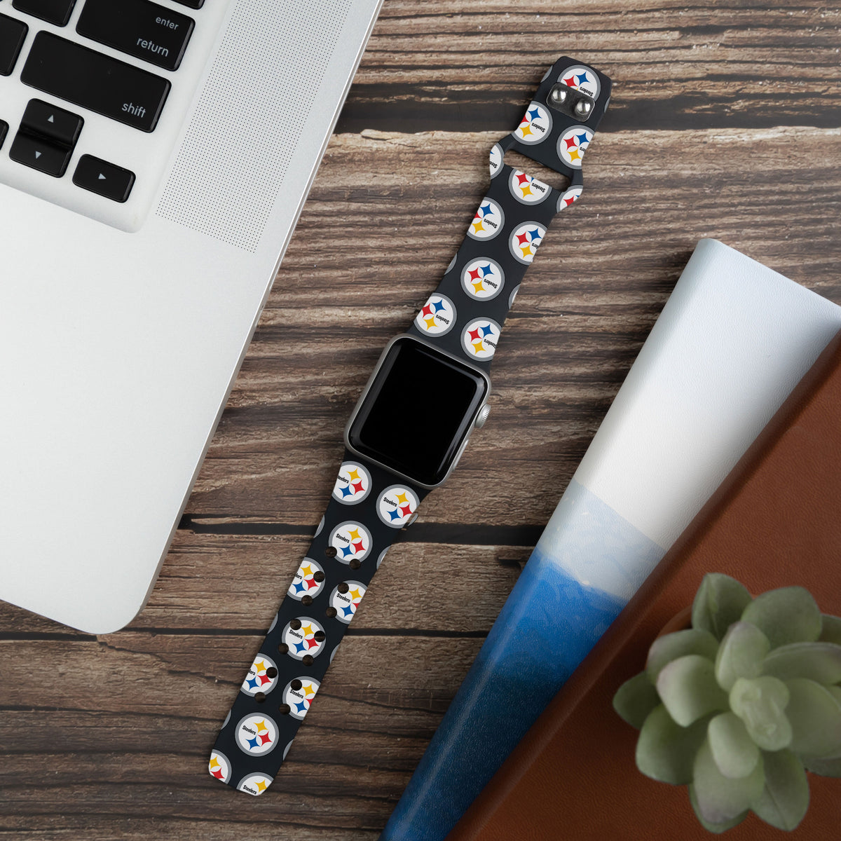 Pittsburgh Steelers HD Apple Watch Band