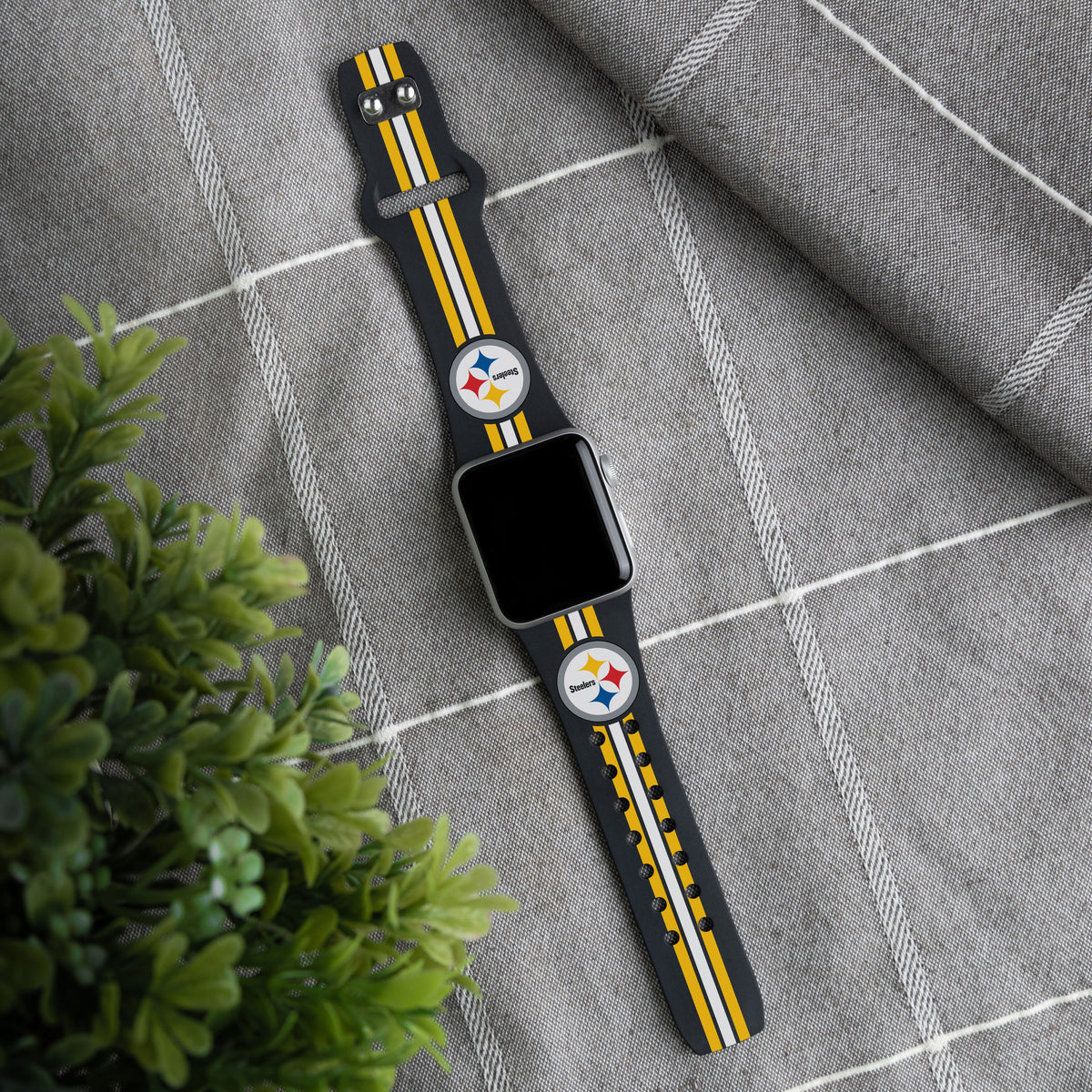Pittsburgh Steelers HD Apple Watch Band