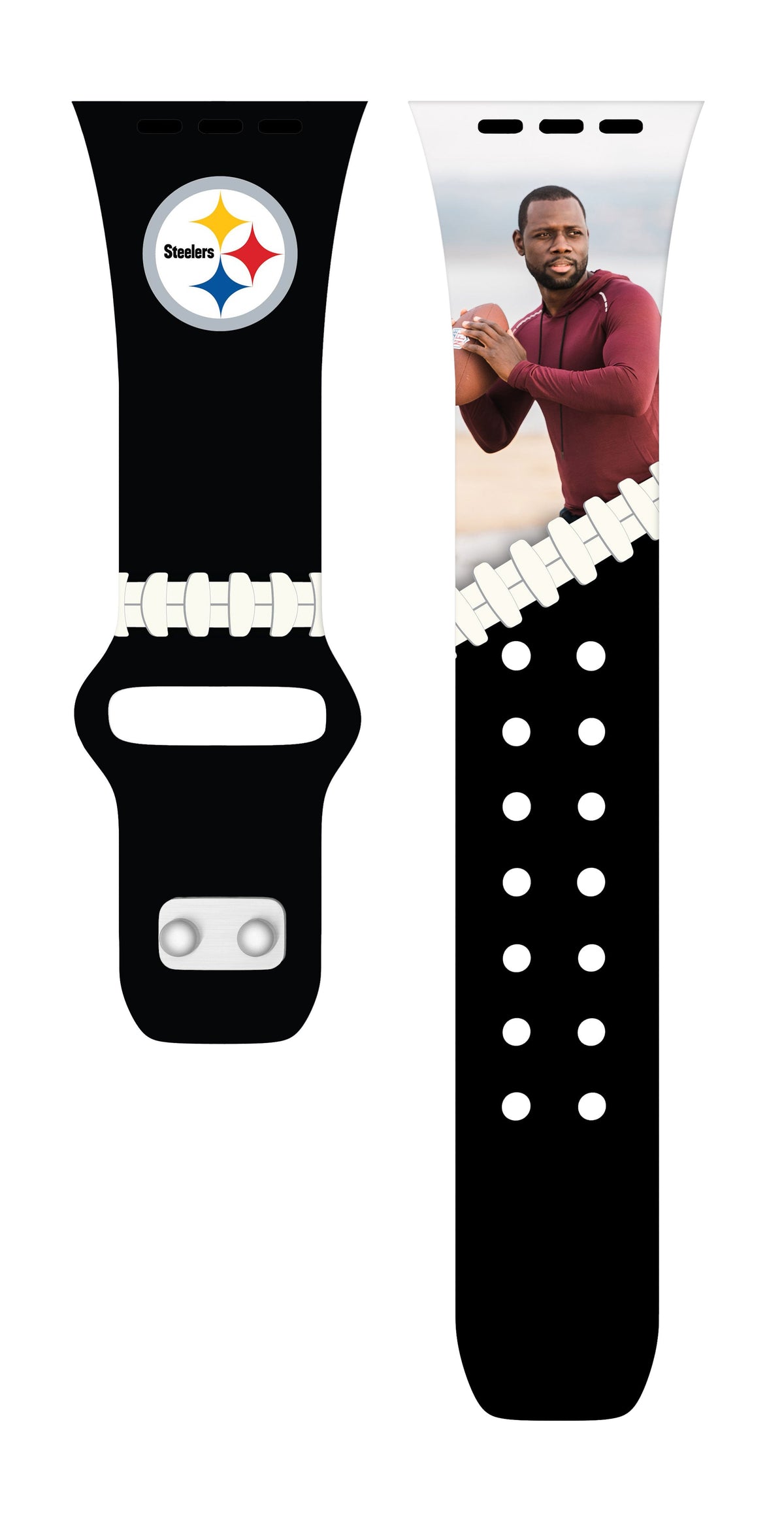 Pittsburgh Steelers Custom Photo HD Apple Watch Band