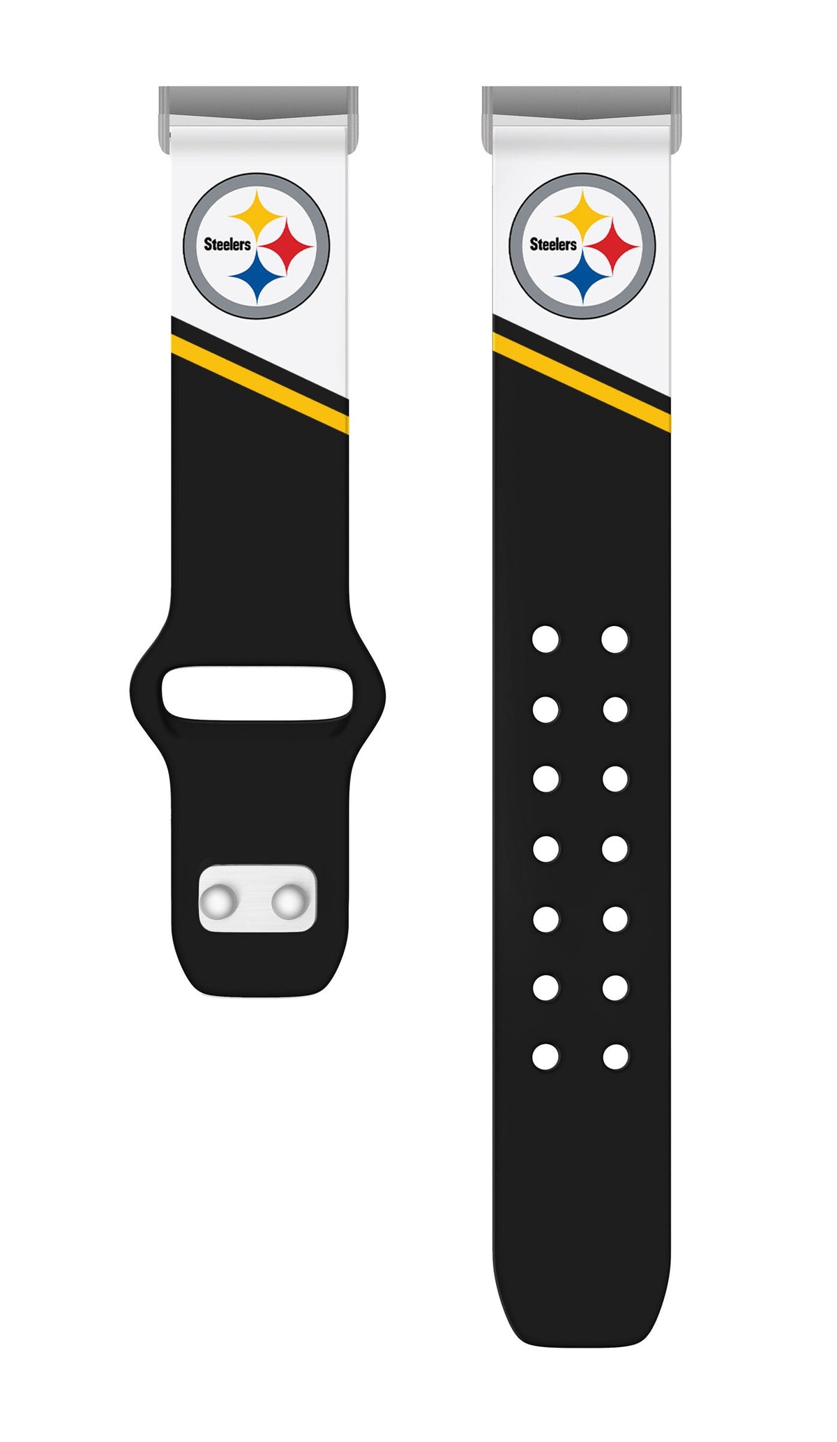 Pittsburgh Steelers HD Champion Series Fitbit Versa 3 &amp; Sense Watch Band