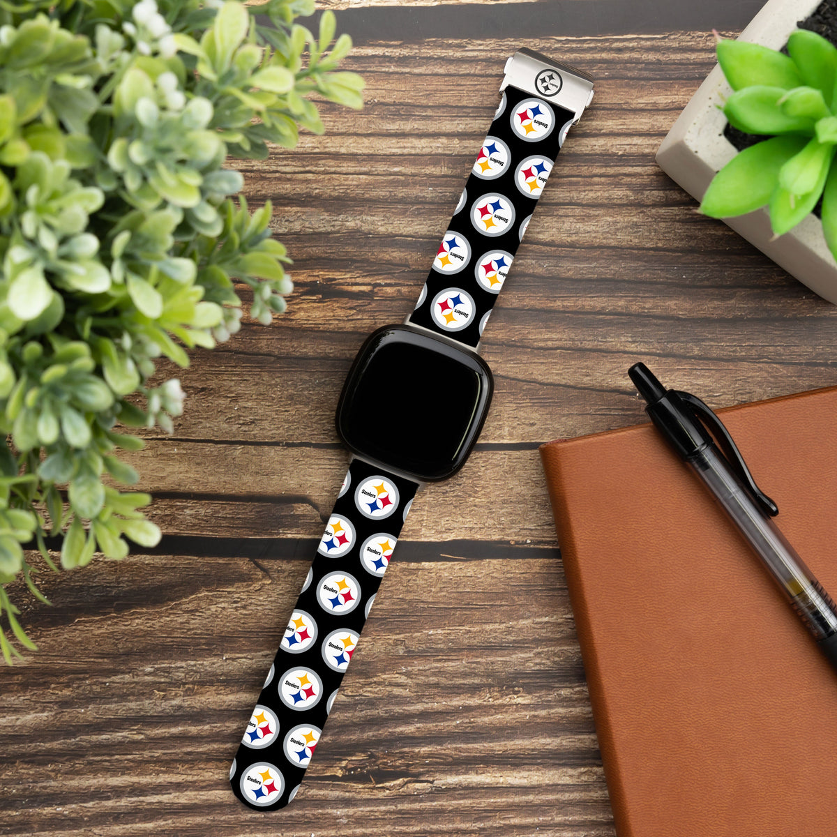 Pittsburgh Steelers Signature Series FitBit Watch Band