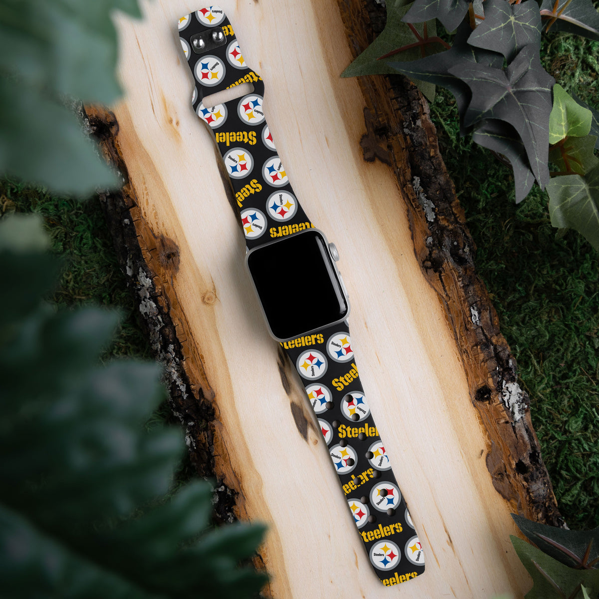 Pittsburgh Steelers HD Apple Watch Band