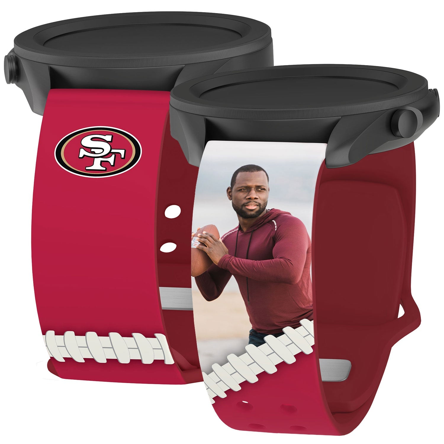 San Francisco 49Ers Custom Photo HD Samsung Galaxy Watch Band