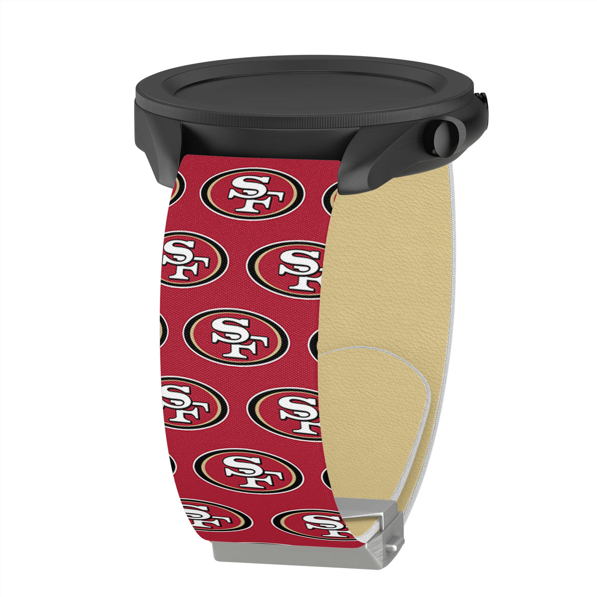 Game Time San Francisco 49ers Signature Series Quick Change Watch Band With Engraved Buckle