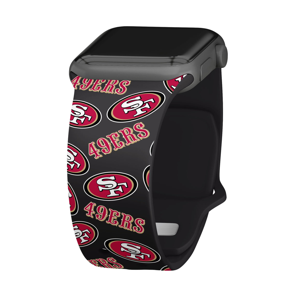 San Francisco 49ers HD Apple Watch Band