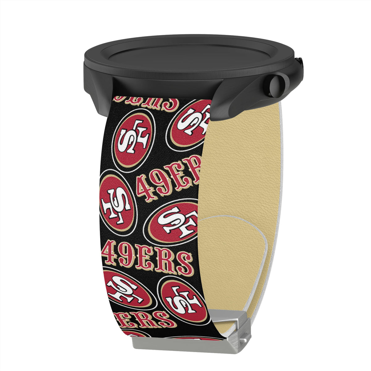 Game Time San Francisco 49ers Signature Series Quick Change Watch Band With Engraved Buckle