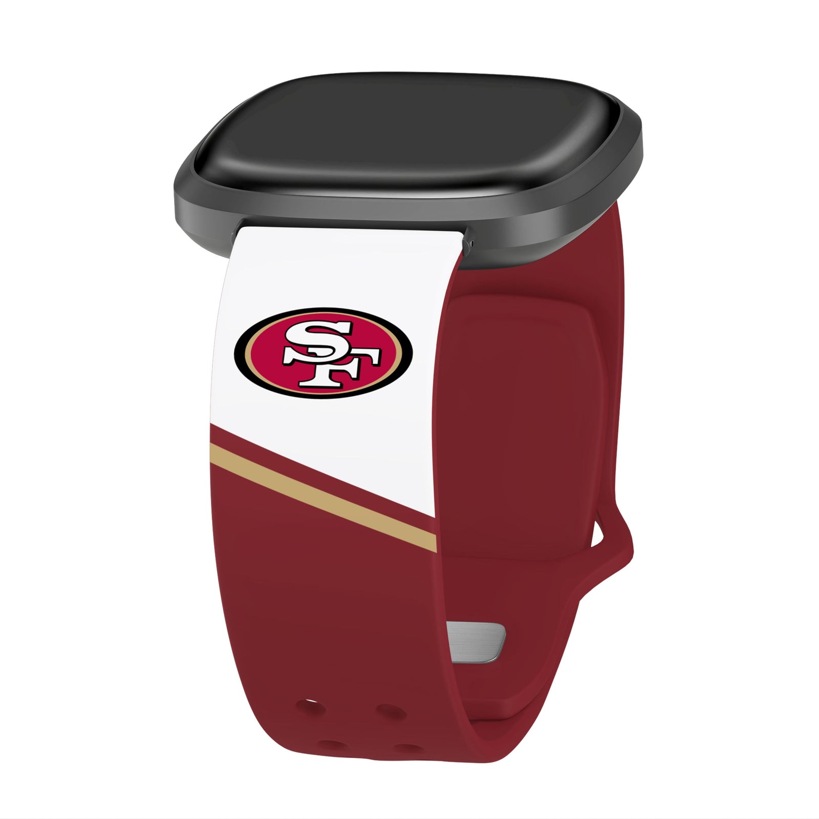 San Francisco 49Ers HD Champion Series Fitbit Versa 3 & Sense 1 Watch Band