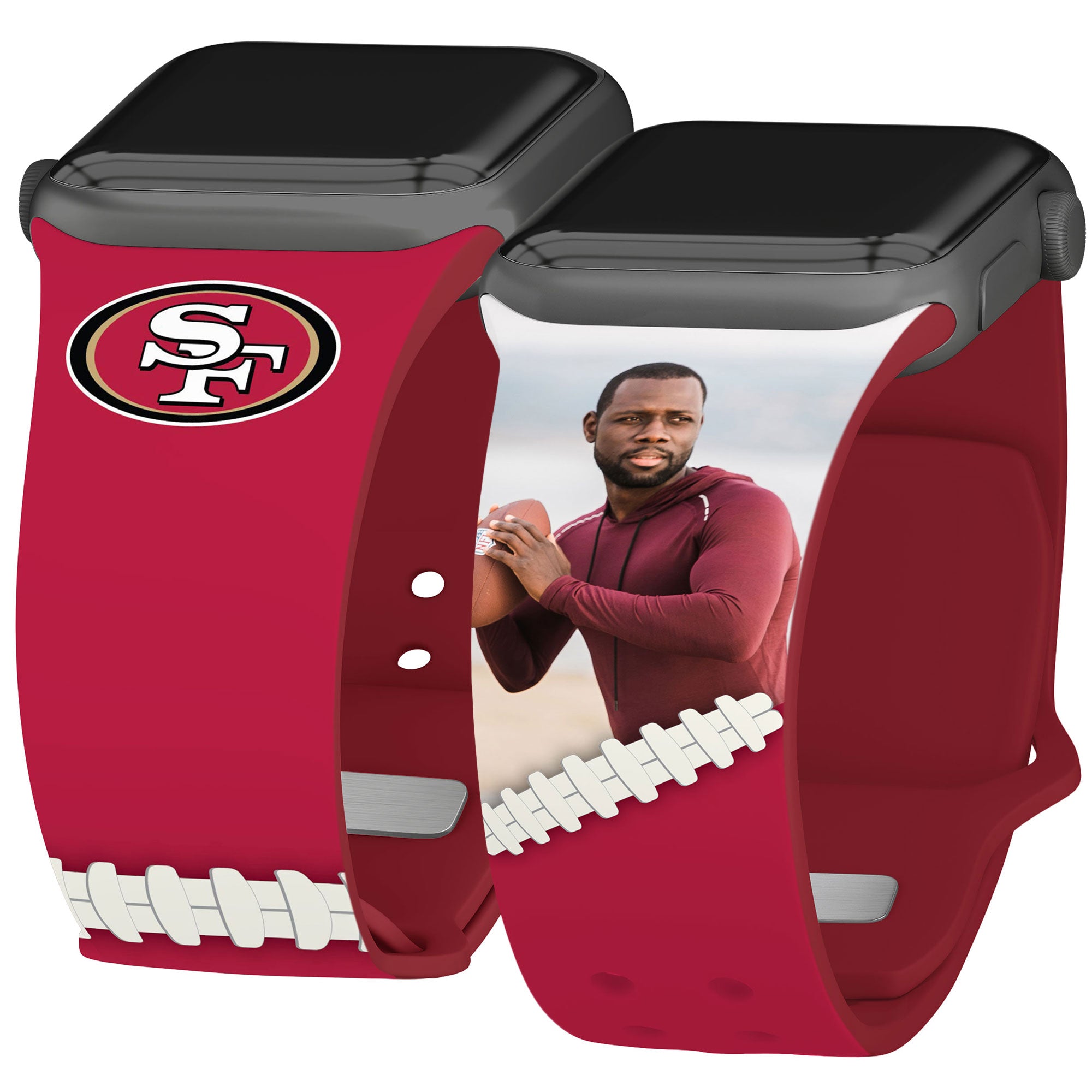 San Francisco 49ers Custom Photo HD Apple Watch Band