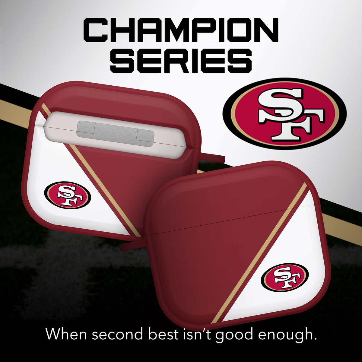 San Francisco 49Ers HDX Champion Series Apple AirPods Gen 3 Case Cover