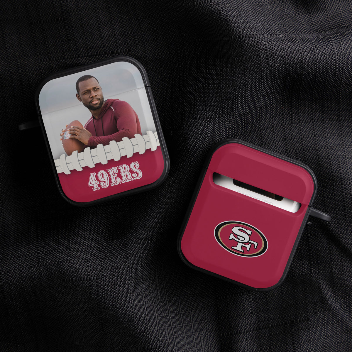 San Francisco 49Ers Custom Photo HDX Apple AirPods Gen 1 &amp; 2 Case Cover