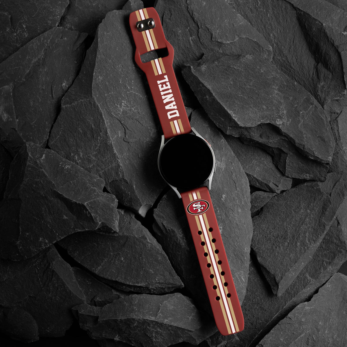 San Francisco 49ers Custom Name HD Watch Band