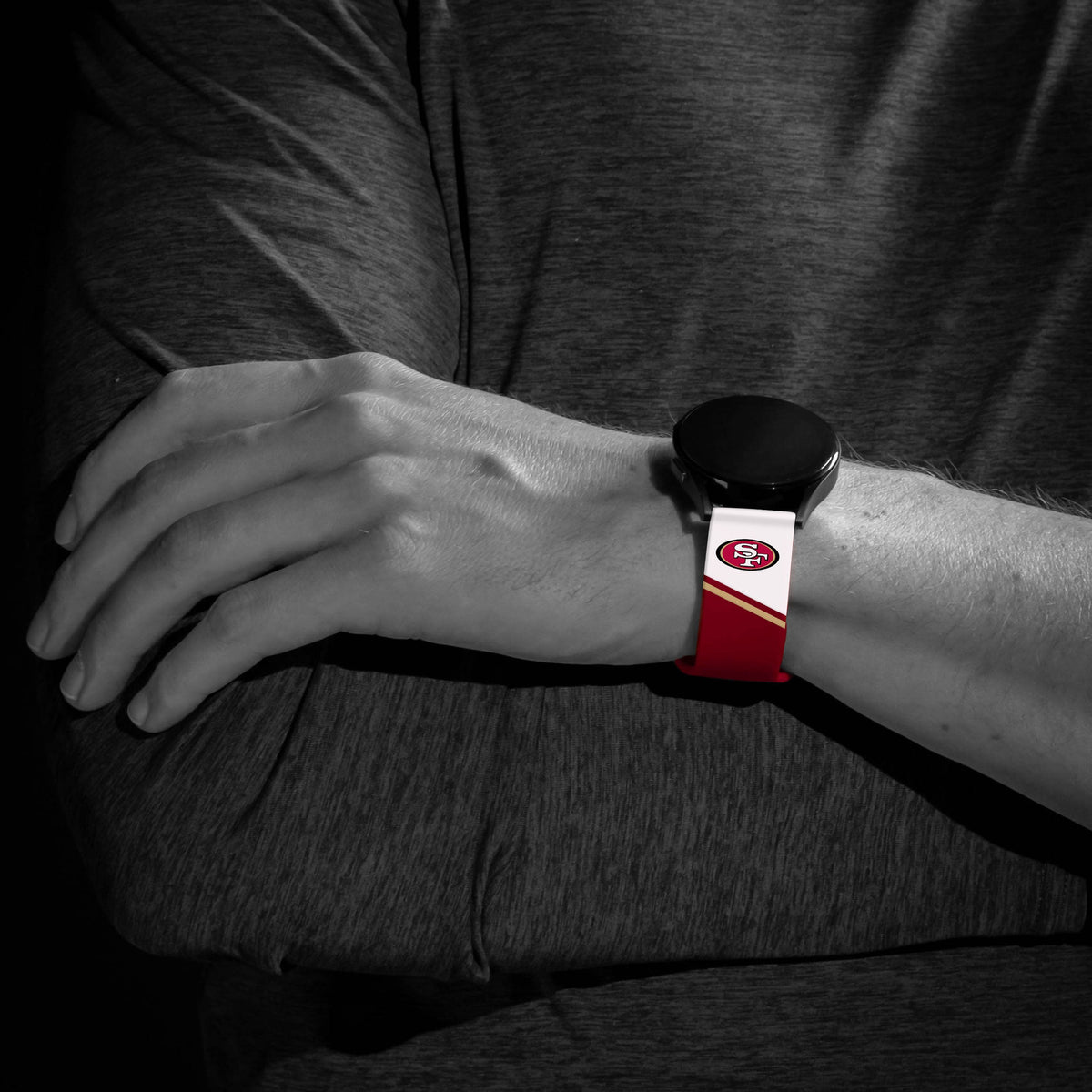 San Francisco 49Ers HD Champion Series Samsung Galaxy Watch Band