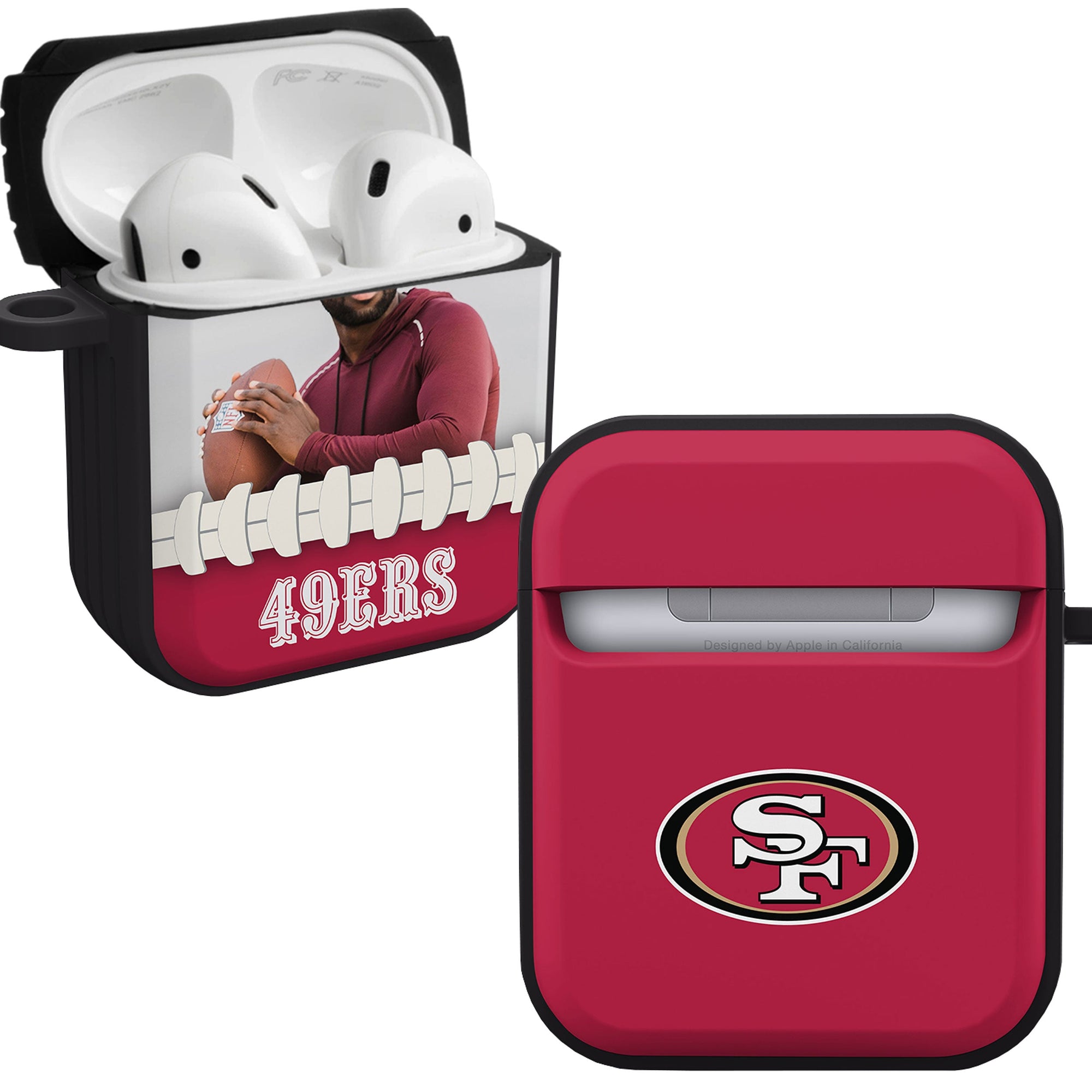 San Francisco 49Ers Custom Photo HDX Apple AirPods Gen 1 & 2 Case Cover