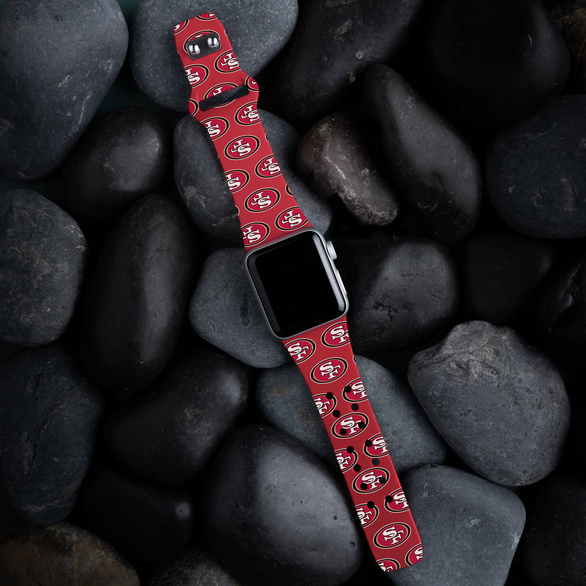 San Francisco 49ers HD Apple Watch Band