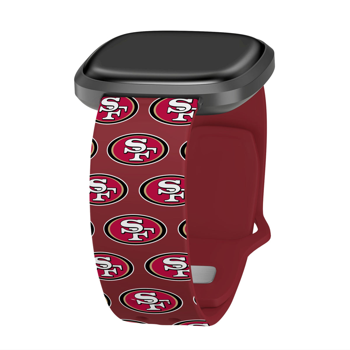 San Francisco 49Ers HD Fitbit Versa 3 and Sense 1 Watch Band