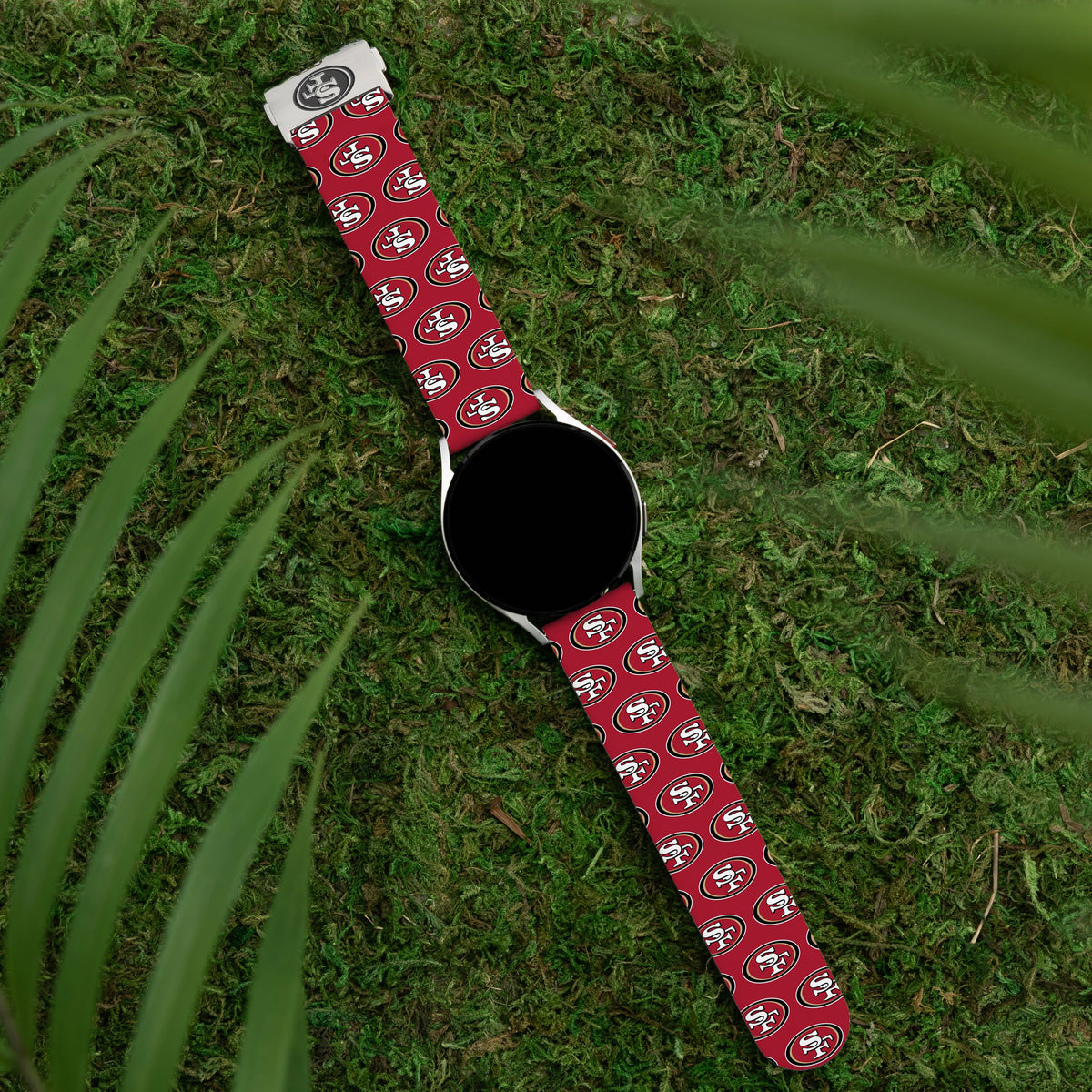 Game Time San Francisco 49ers Signature Series Quick Change Watch Band With Engraved Buckle