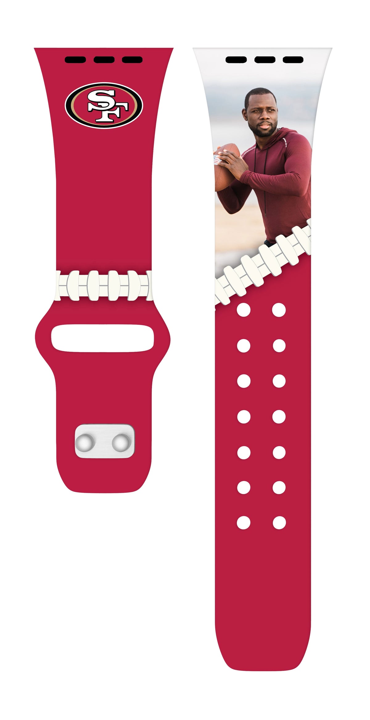 San Francisco 49ers Custom Photo HD Apple Watch Band