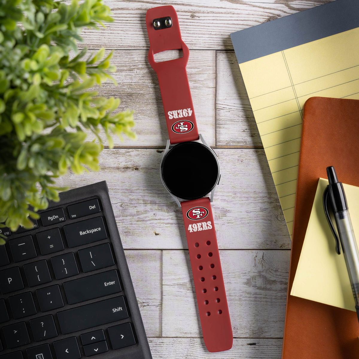 GAME TIME Tampa Bay Buccaneers HD Elite Edition Samsung Galaxy Watch Band