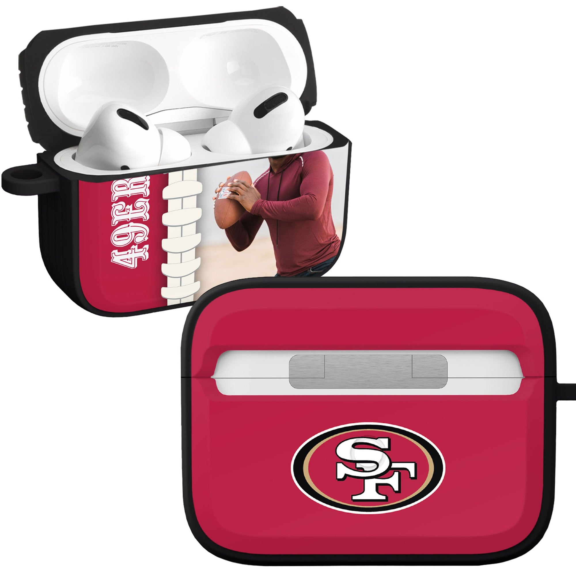 San Francisco 49Ers Custom Photo HDX Apple AirPods Pro 1 & 2 Case Cover