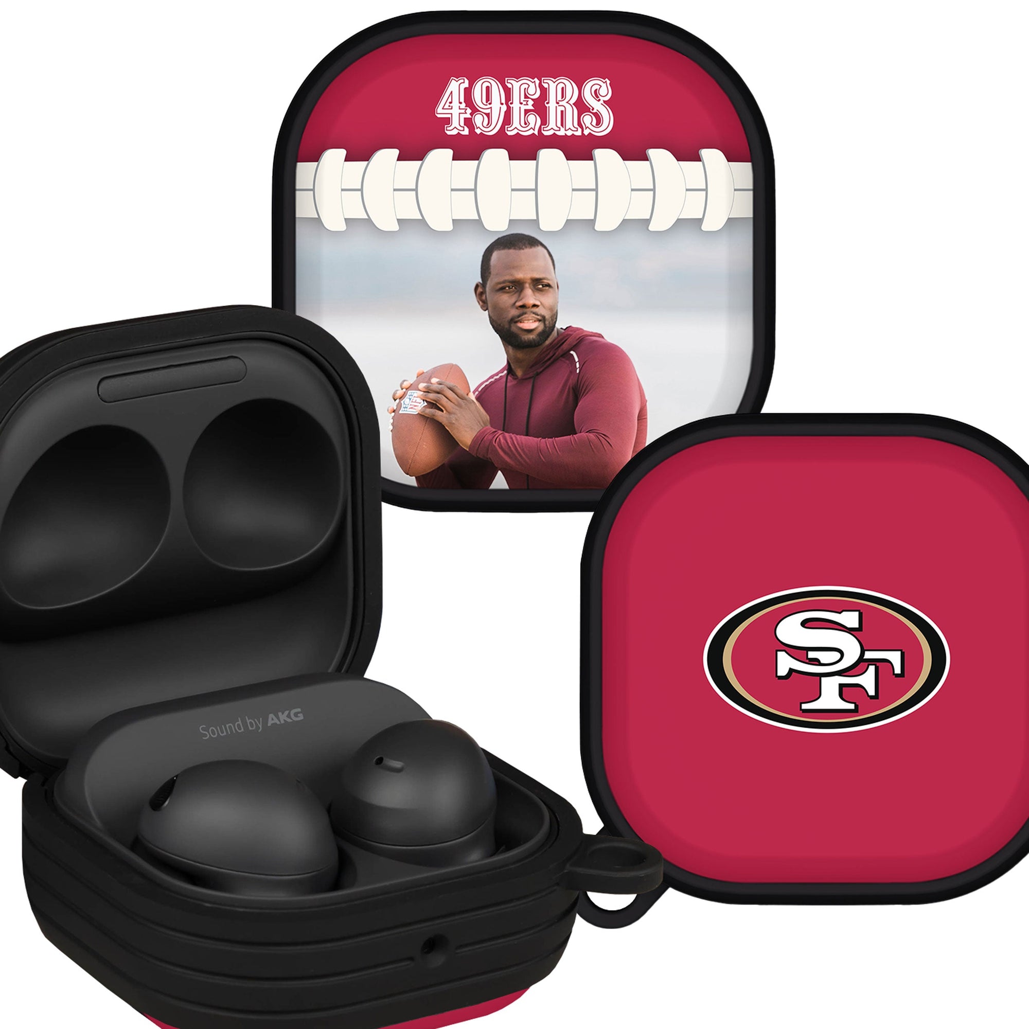 San Francisco 49Ers Custom Photo HDX Samsung Galaxy Buds Pro & Buds Live Case Cover