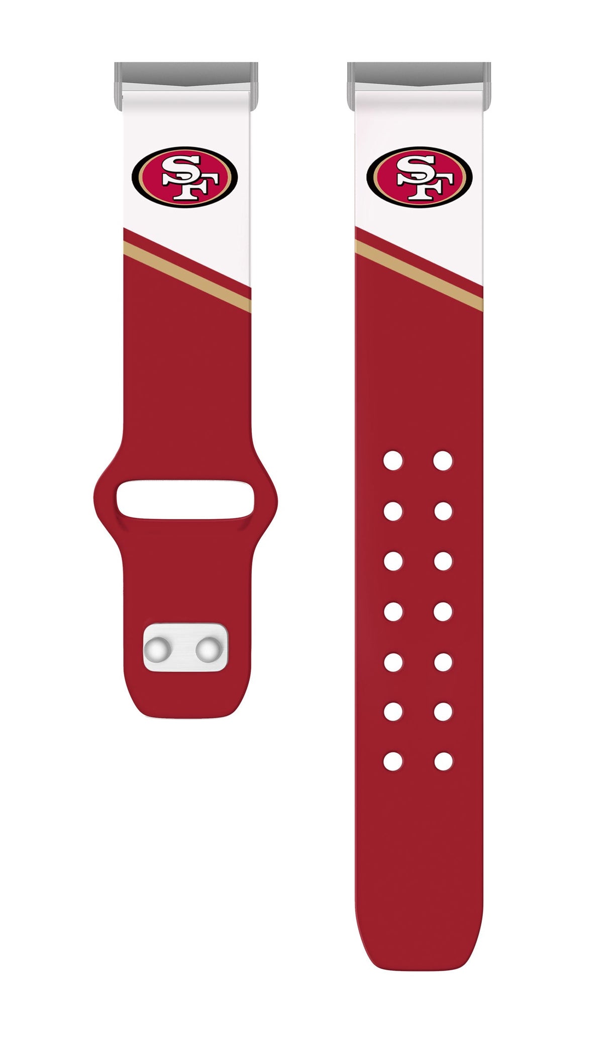 San Francisco 49Ers HD Champion Series Fitbit Versa 3 &amp; Sense 1 Watch Band
