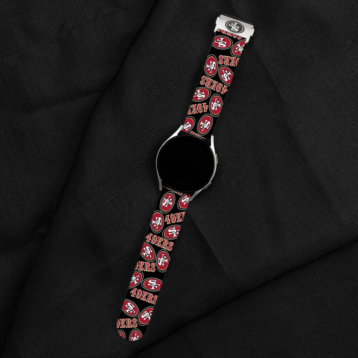 Game Time San Francisco 49ers Signature Series Quick Change Watch Band With Engraved Buckle