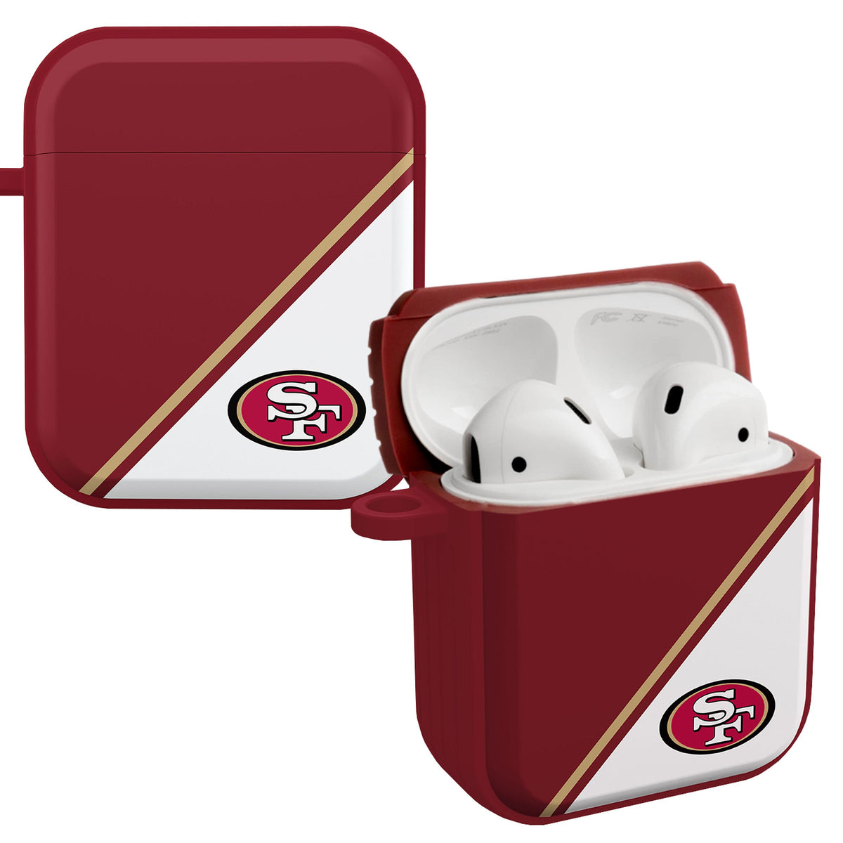 San Francisco 49Ers HDX Champion Series Apple AirPods Gen 1 &amp; 2 Case Cover