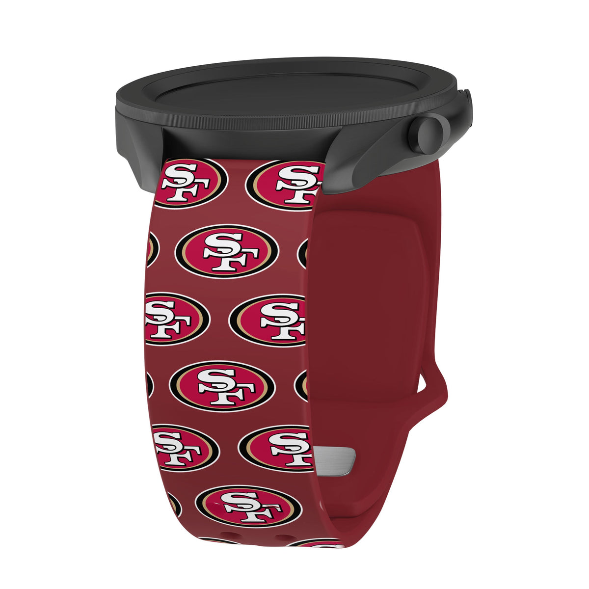 Game Time San Francisco 49ers HD Watch Band Compatible with Samsung Galaxy Watch