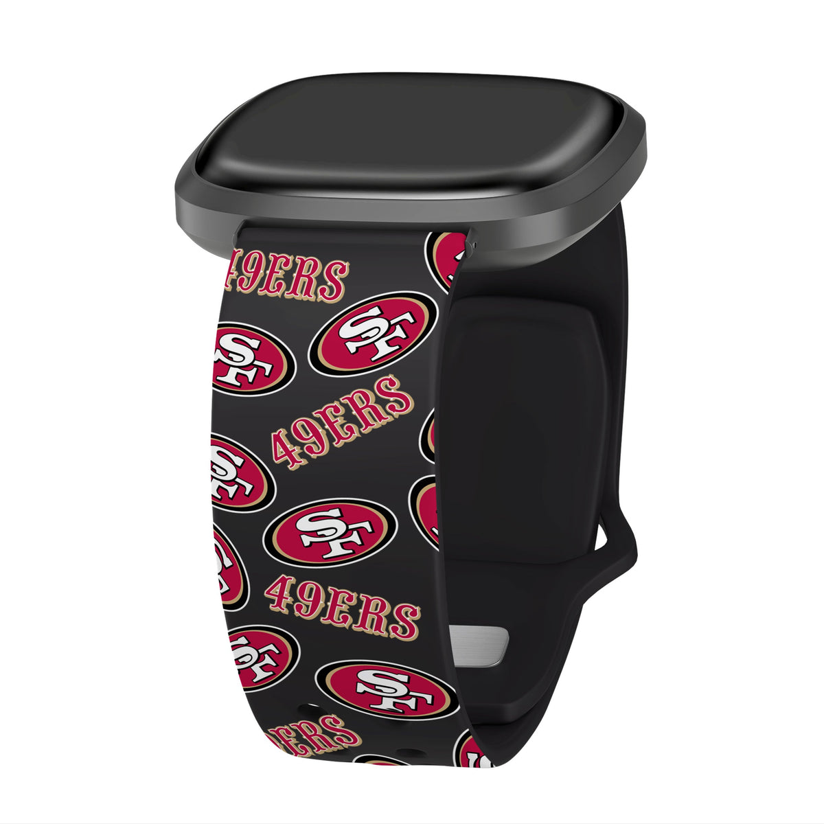 San Francisco 49Ers HD Fitbit Versa 3 and Sense 1 Watch Band