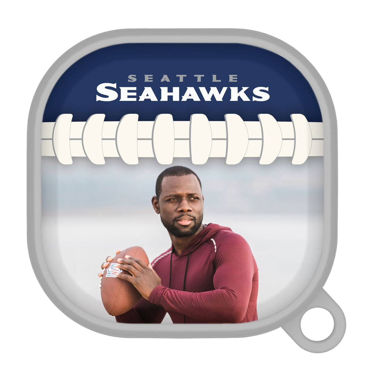 Seattle Seahawks Custom Photo HDX Samsung Galaxy Buds Pro Case Cover