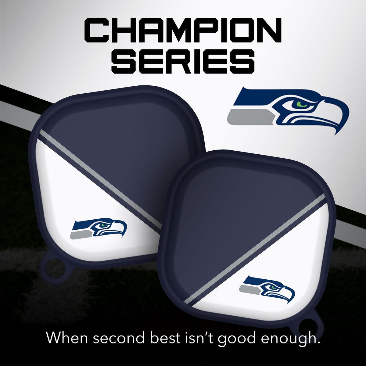 Seattle Seahawks HDX Champion Series Samsung Galaxy Buds Pro Case Cover
