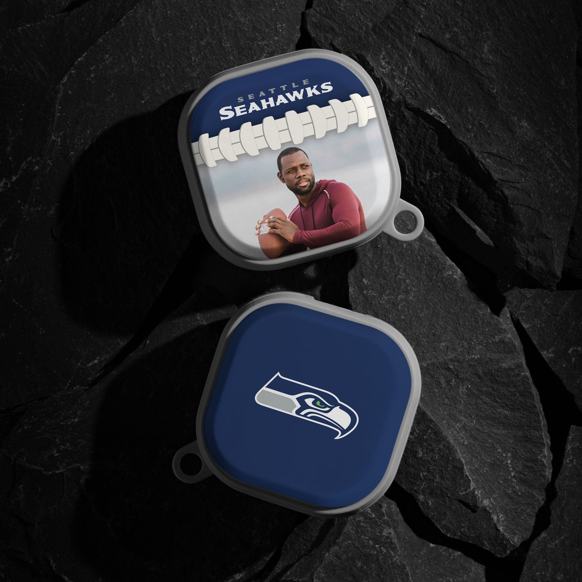 Seattle Seahawks Custom Photo HDX Samsung Galaxy Buds Pro Case Cover