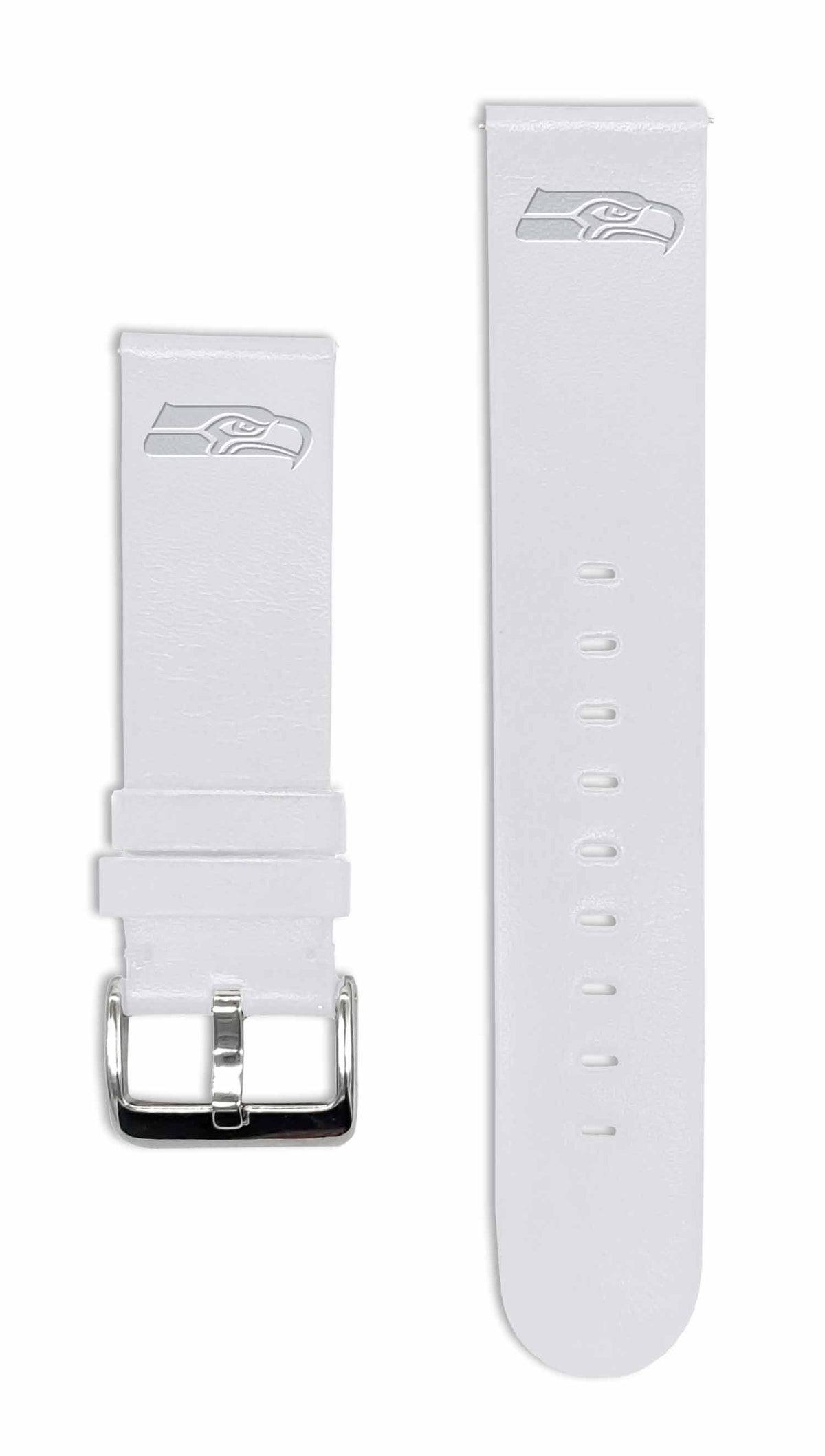 Seattle Seahawks Quick Change Leather Watch Band - USA Sewn - AffinityBands